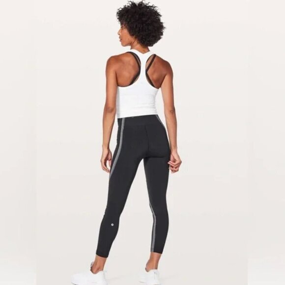 Lululemon Wild Twist 7/8 Tight *25" Black size 4 W5AY8S - Picture 2 of 6